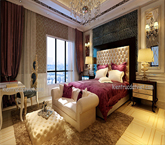 thiết kế phòng ngủ biệt thự đẹp